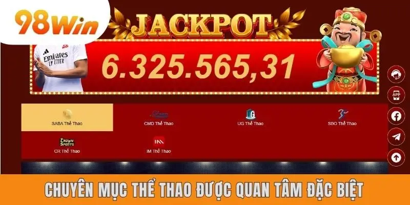 Chuyên mục thể thao được quan tâm đặc biệt